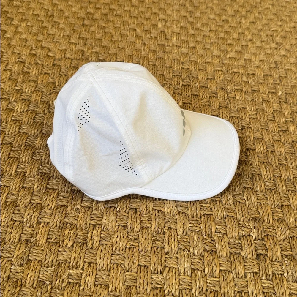 New Without Tag Adidas White Performance Hat with Logo